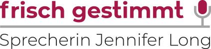 Sprecherin-Jennifer-Long-Logo-frisch-gestimmt